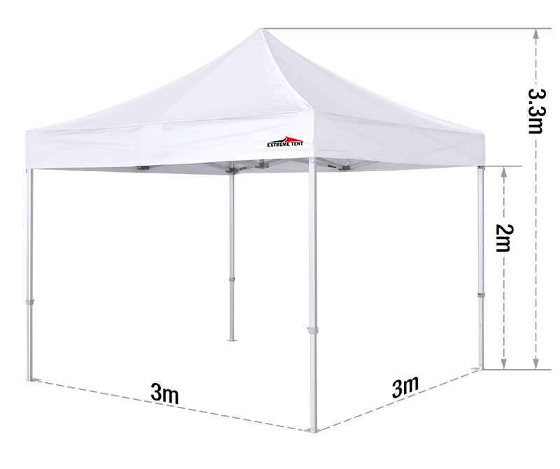 canopy tent 3x3m