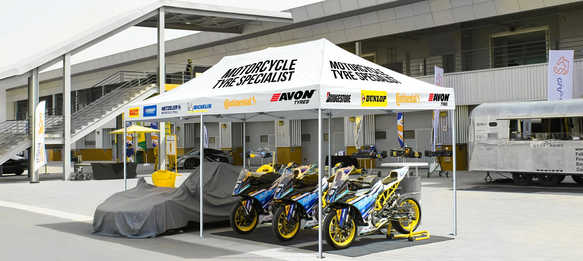 Professional Heavy Duty Canopy Tent For Motorcycle Exhibition