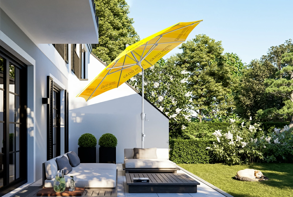 Custom Tilt Patio Umbrella